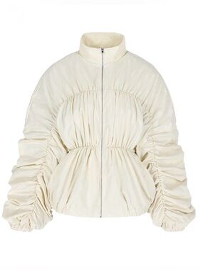 THE ROOM ANTWERP - Stitched Lightweight Jacket Cream